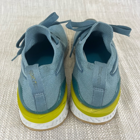 Nike Epic React Flyknit 2 (GS) Big Kids' Running Shoes Aviator Grey - US 4.5Y - Picture 4 of 7